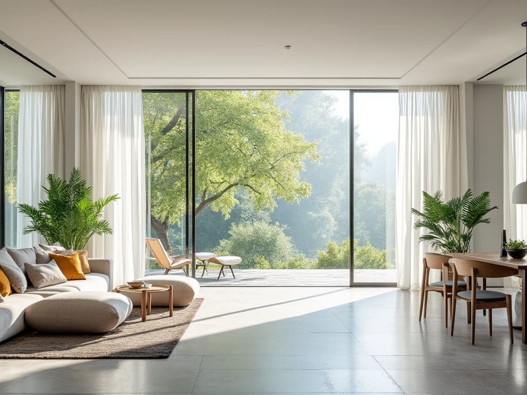 Bright, airy spaces with natural light