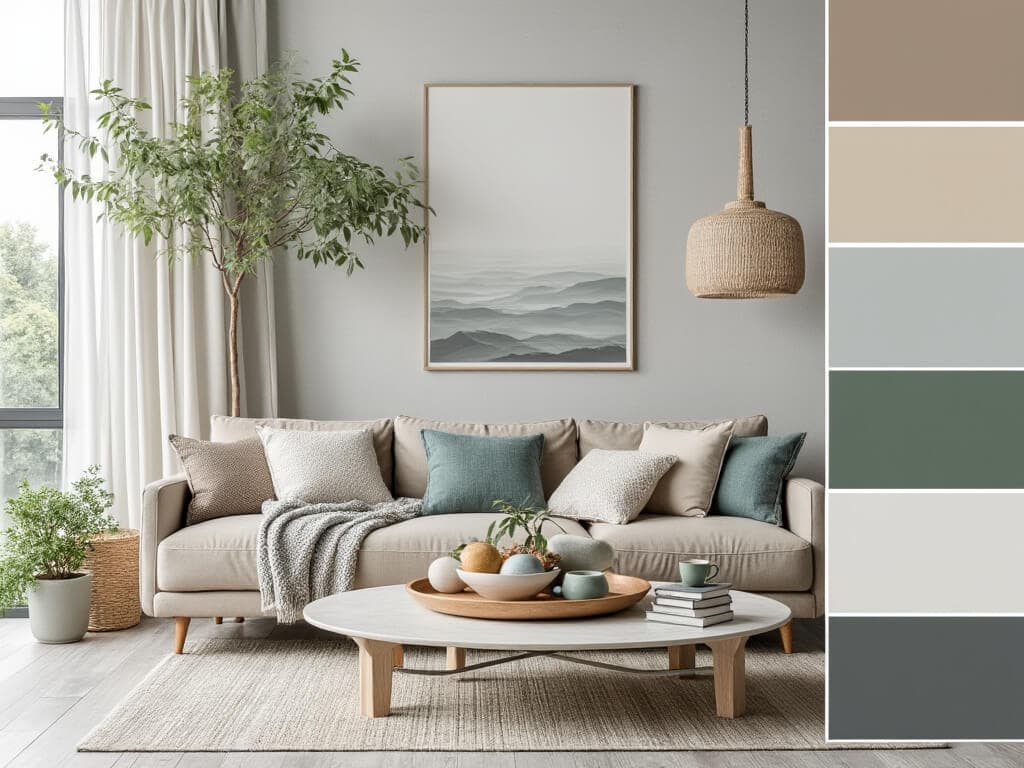 Pin boards with palette ideas, showcasing how different neutral tones can work together